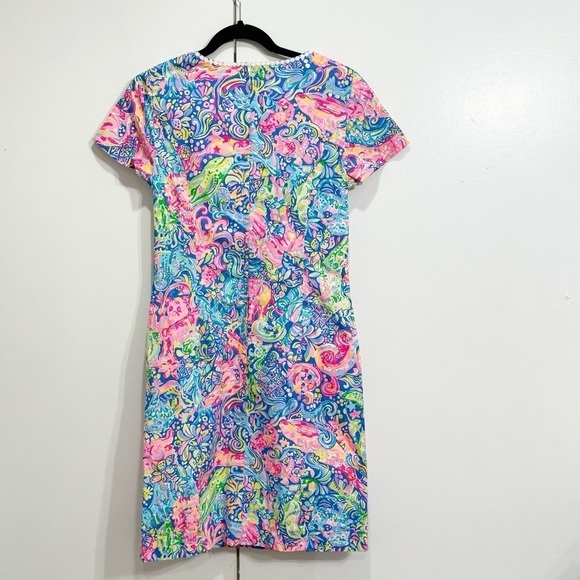 Lilly Pulitzer Coralynn Shift Dress Multi Pop Up 60 Animals Size 4 - Picture 5 of 5